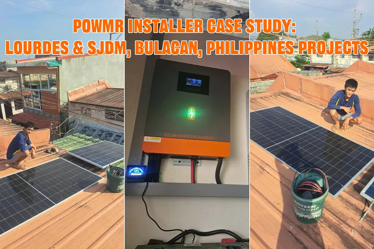 PowMr Installer Case Study: Lourdes & SJDM, Bulacan, Philippines Projects