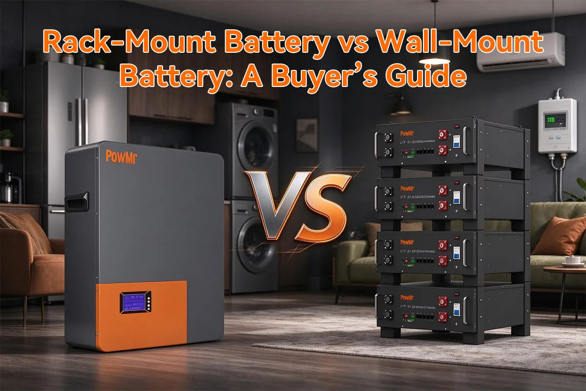 Rack-Mount Battery vs Wall-Mount Battery A Buyer’s Guide
