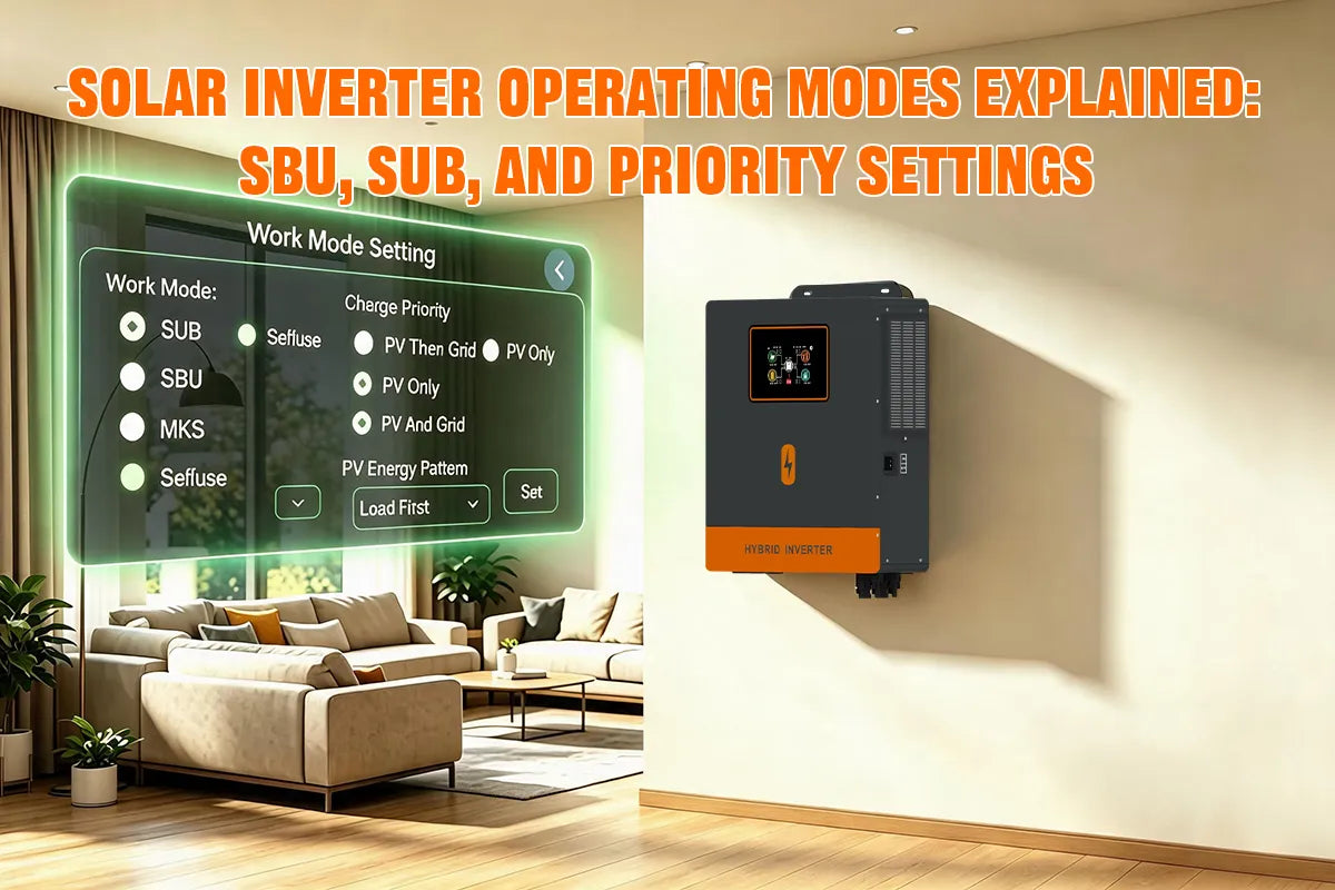 Solar Inverter Operating Modes Explained