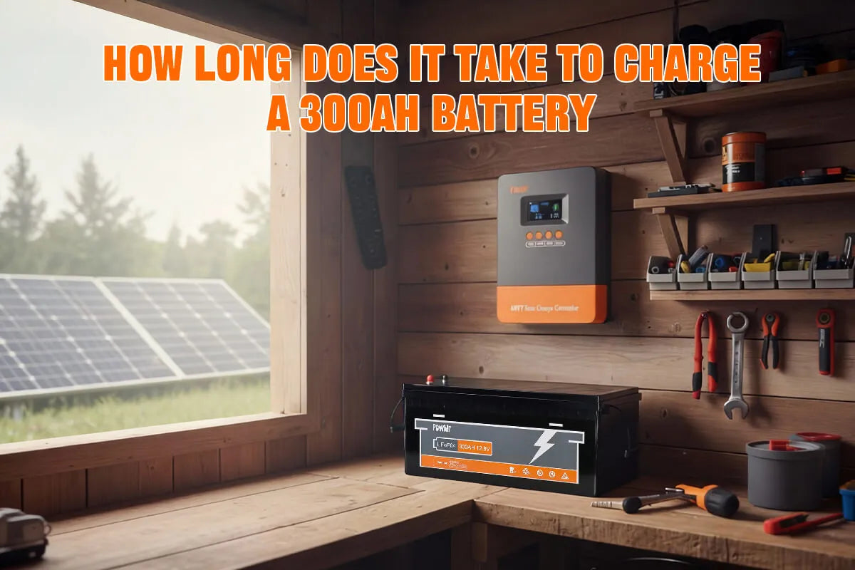 Charge time of a 300ah battery
