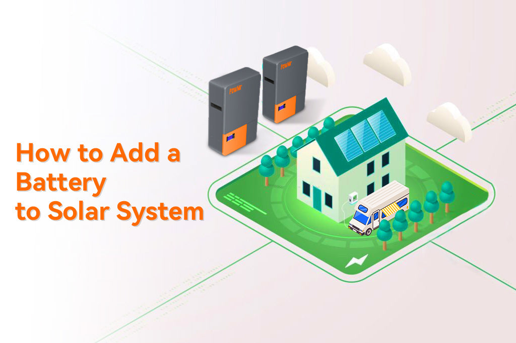 how to add a battery to an existing solar system