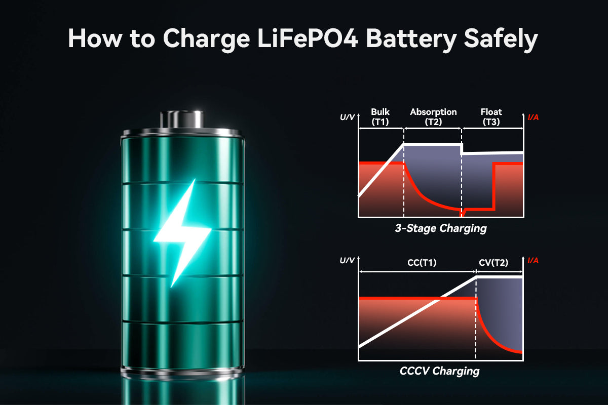 Starke Ladetechnik mit LiFePO4 Lithium Batterien