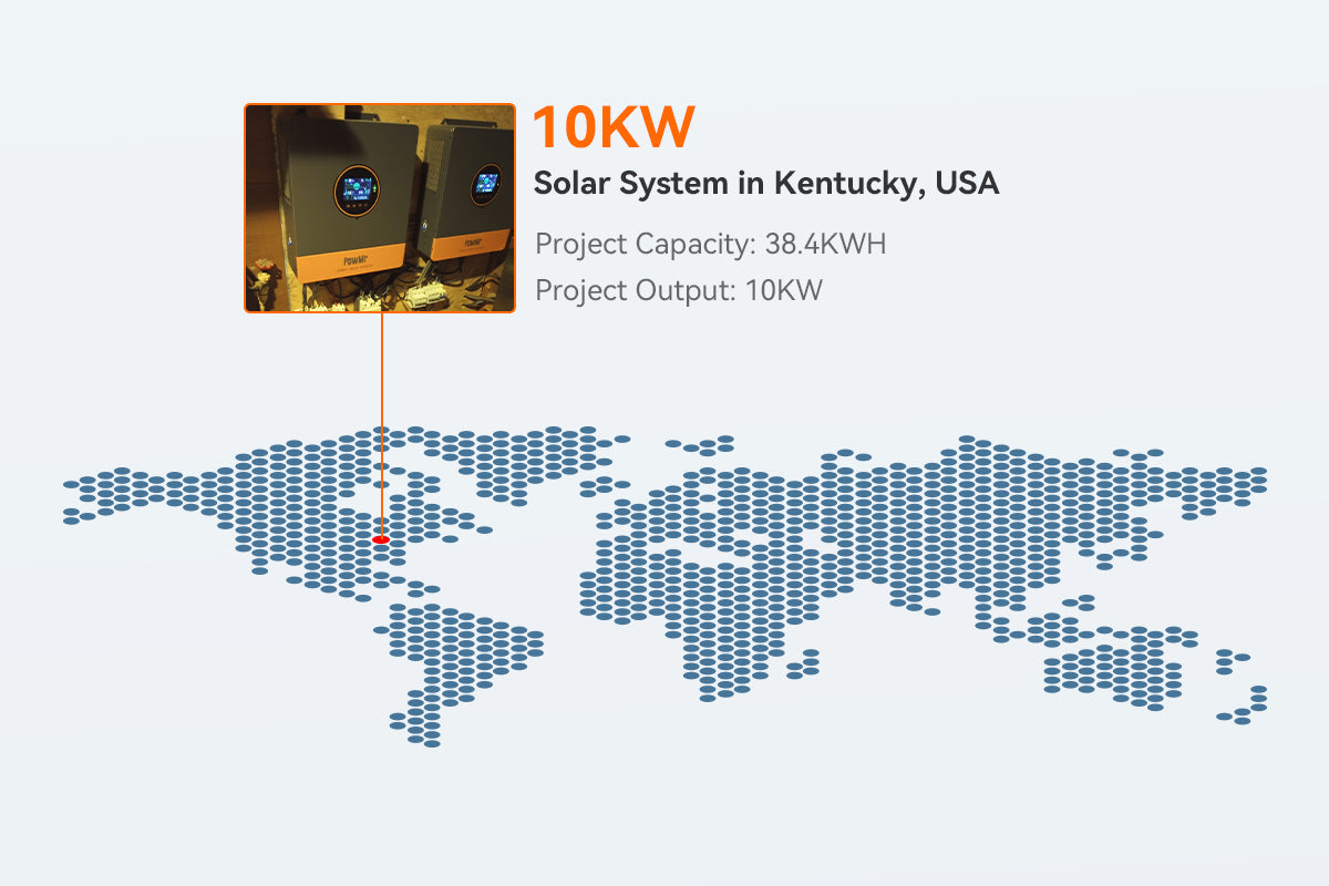 10kw solar system with split phase output