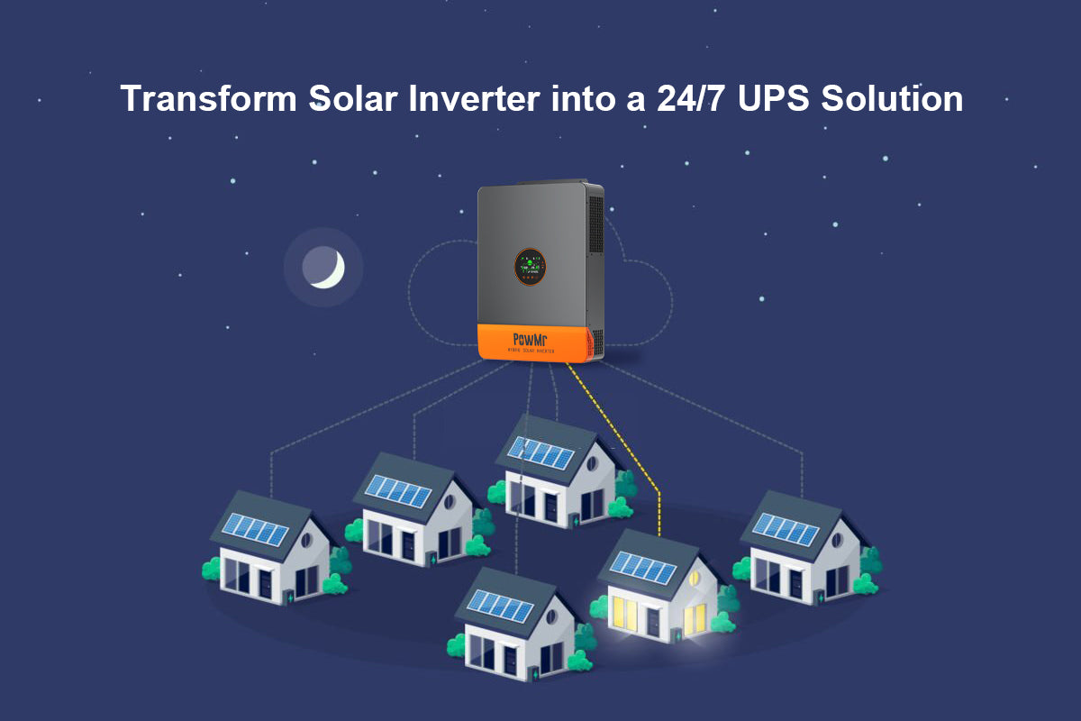 Convert inverter to UPS