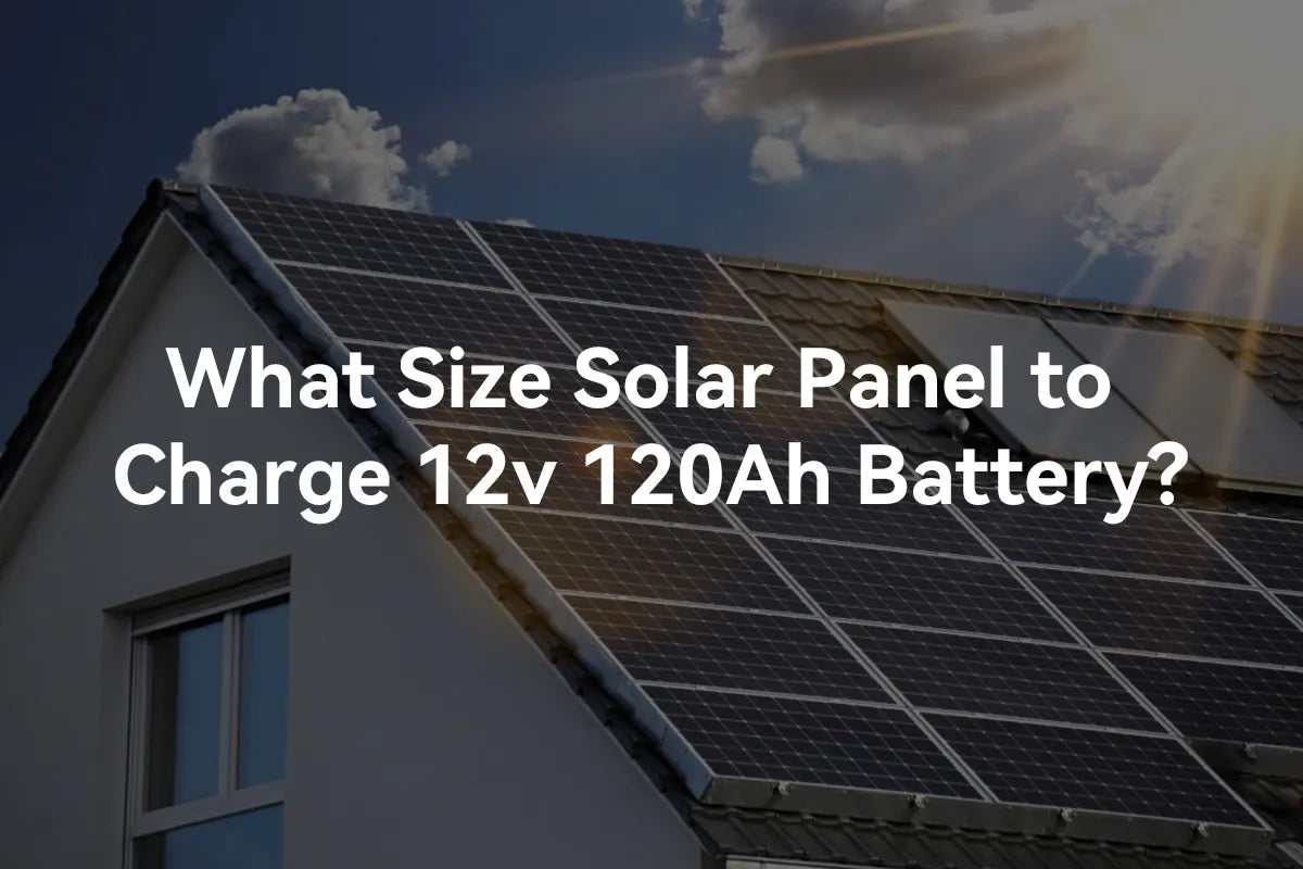 solar panel for 120ah battery