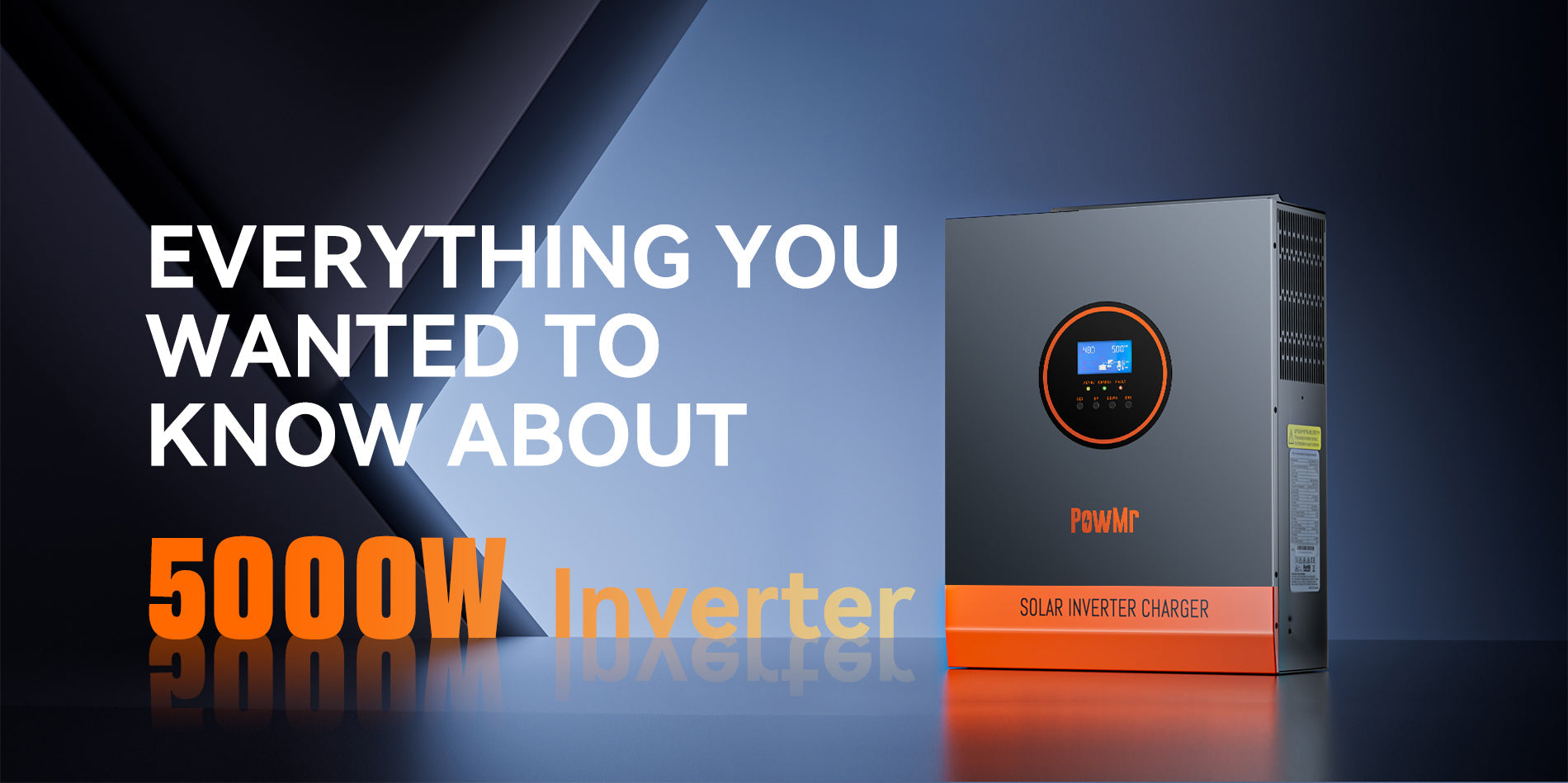 what will a 5000w inverter run and how many batteries for 5000w inverter