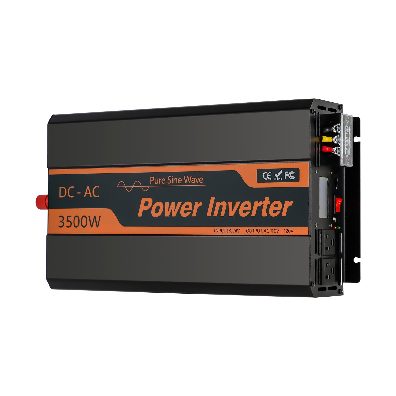 Inversor de potencia de 3500 W CC 24 V CA 110 V