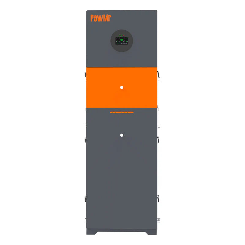 ระบบโซลาร์เซลล์ครบวงจร 12KW 110/240Vac สองเฟสแยก 16KWH