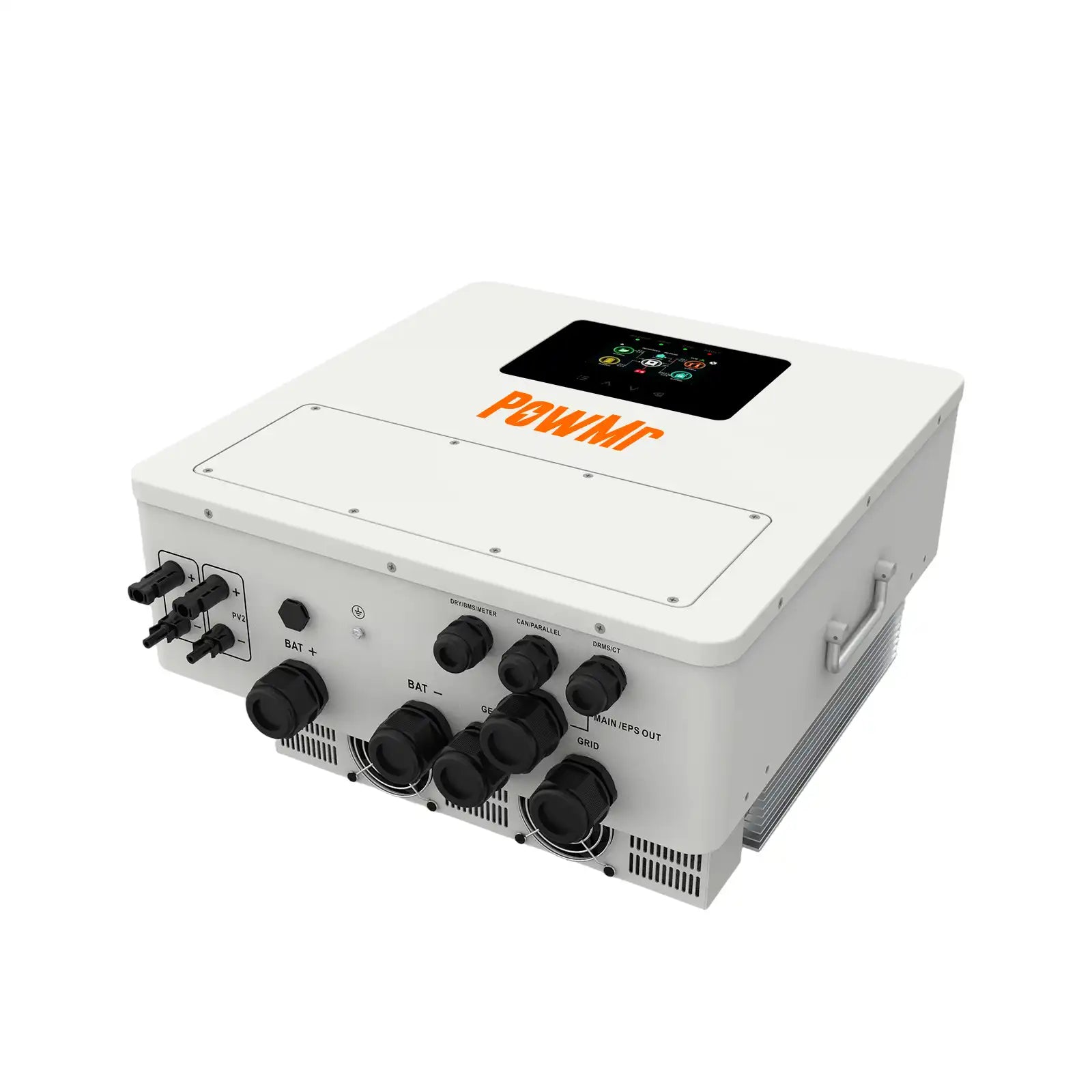 อินเวอร์เตอร์ออลอินวัน 10.6KW 48V 220V รองรับการเชื่อมต่อแบบขนาน 9 เครื่อง