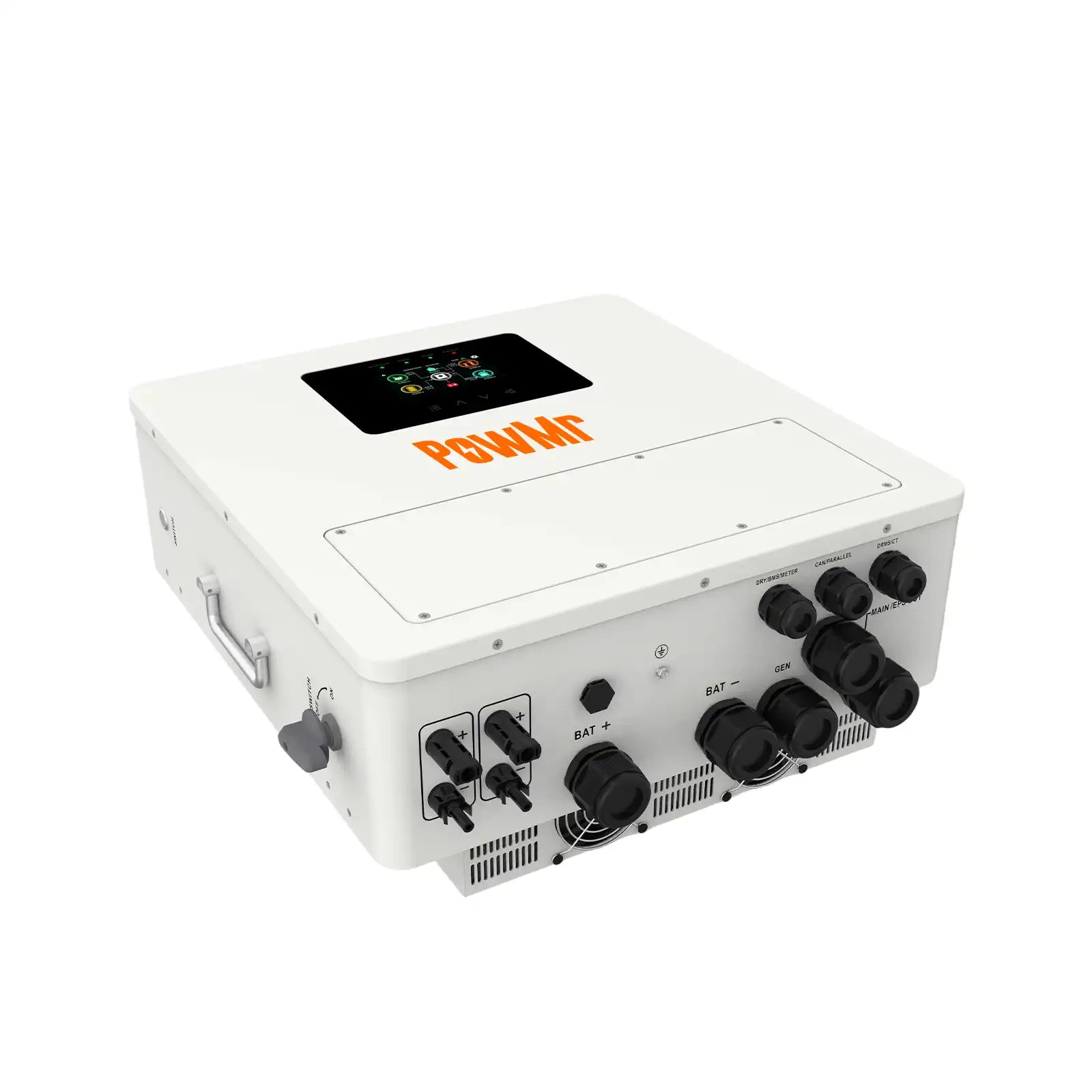 อินเวอร์เตอร์ออลอินวัน 10.6KW 48V 220V รองรับการเชื่อมต่อแบบขนาน 9 เครื่อง