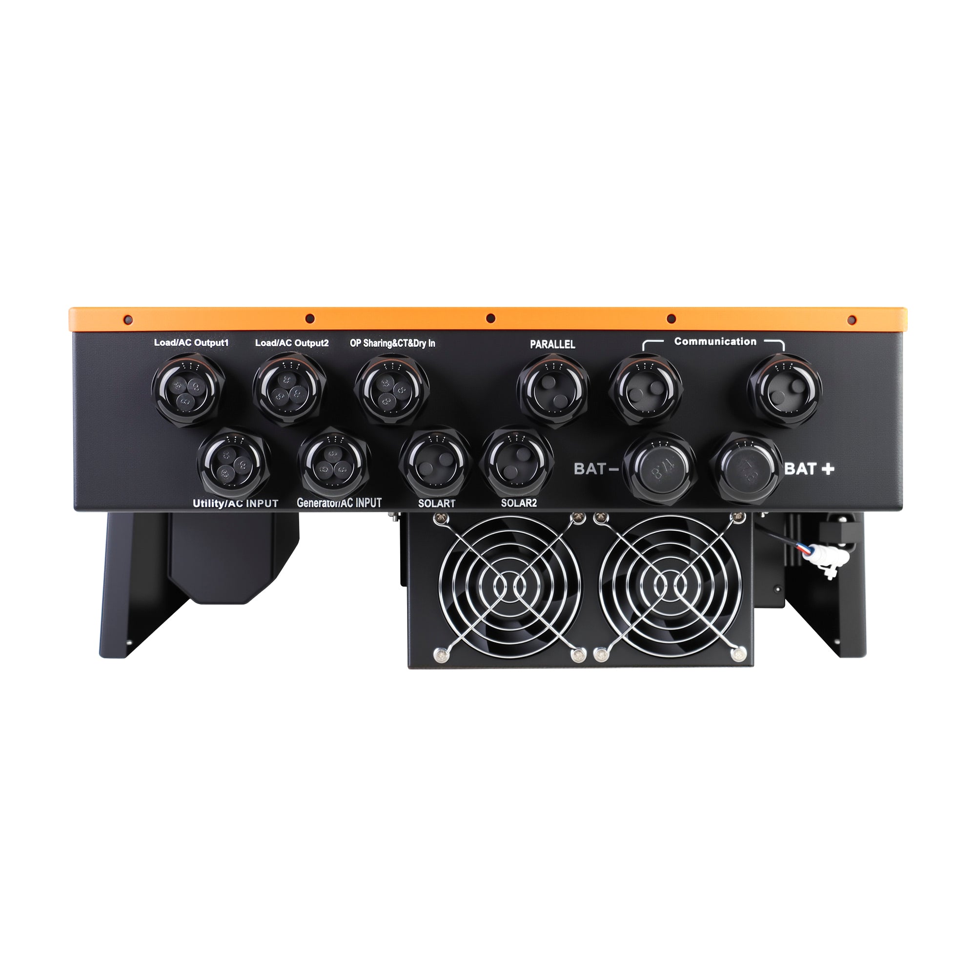 อินเวอร์เตอร์ออลอินวัน 10.6KW 48V 220V รองรับการเชื่อมต่อแบบขนาน 9 หน่วย