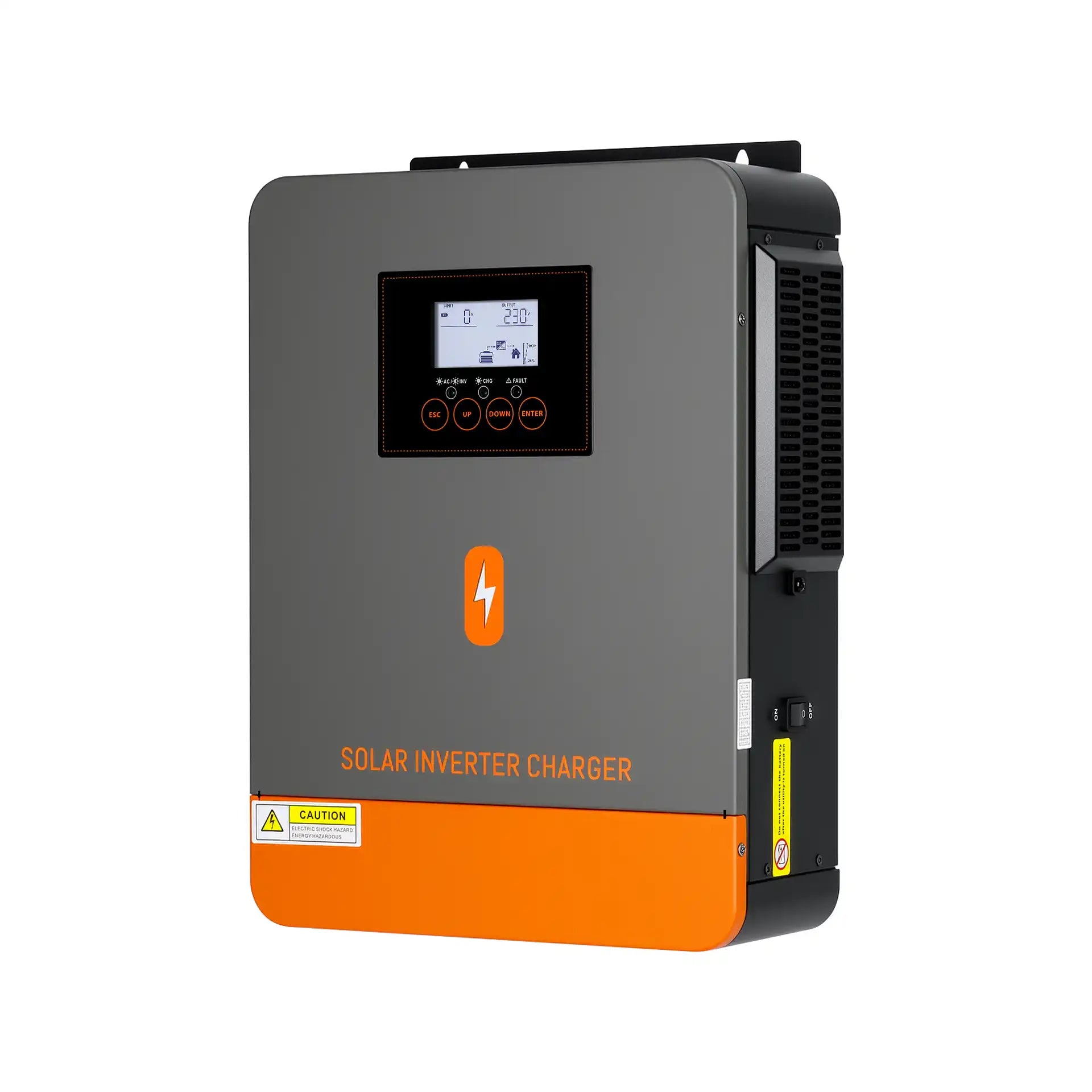 เครื่องชาร์จอินเวอร์เตอร์แบบครบวงจร 3000Watt 220Vac 24Vdc