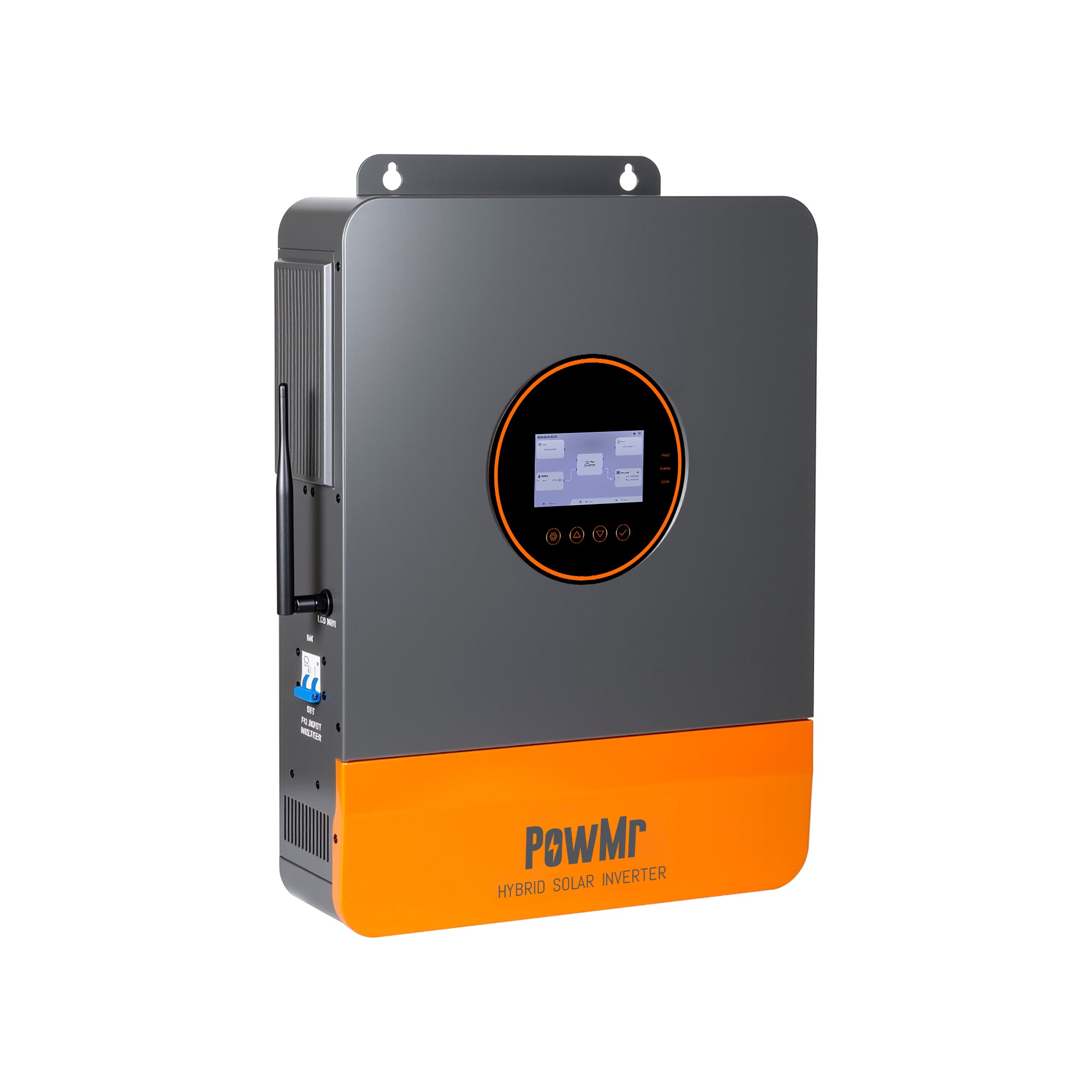 อินเวอร์เตอร์ออลอินวัน 6.5KW 48V | เฟสแยก 110/240Vac | ขนาน 6 ยูนิต | หน้าจอสัมผัส