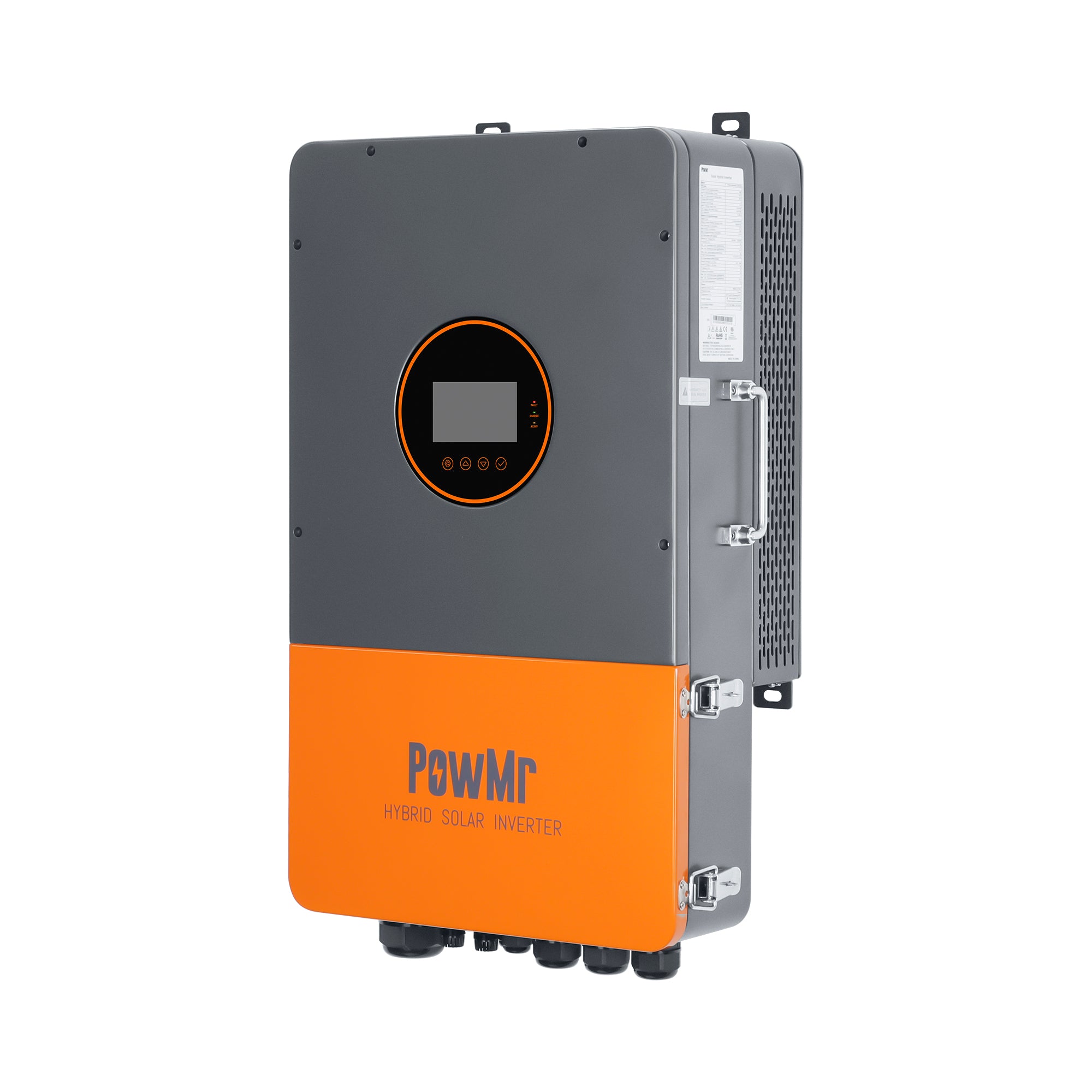 Inversor híbrido de 12KW 48Vdc 110V/240V/208Vac fase dividida compatible con 6 unidades en paralelo