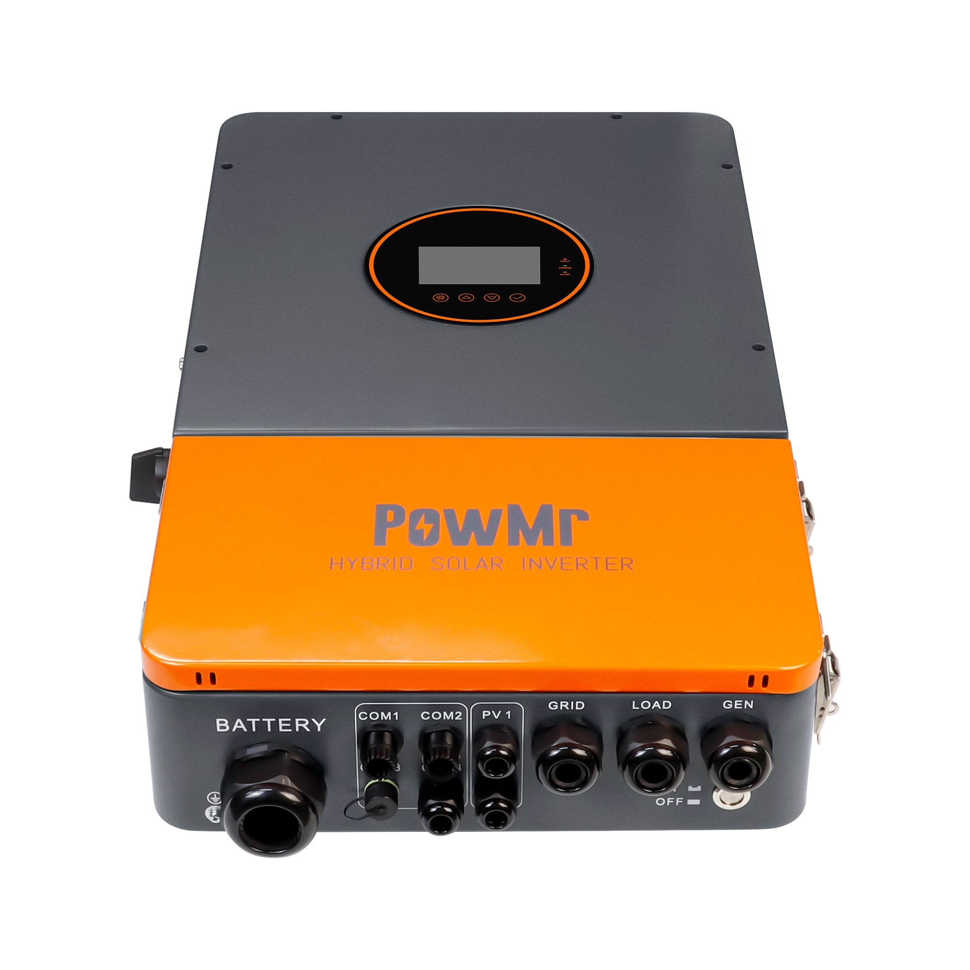 12KW 48Vdc Hybrid Inverter 110V/240V/208Vac Split Phase Supports 6 Units in Parallel