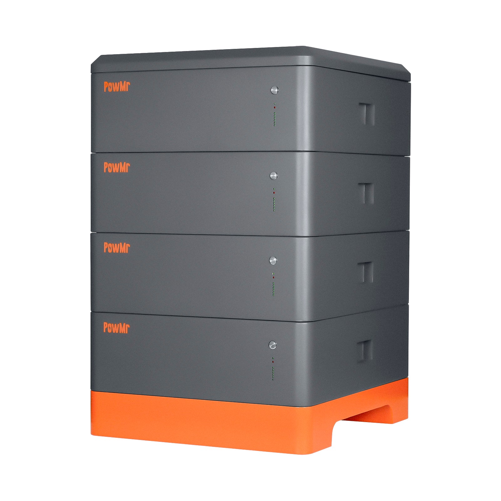 Stapelbarer LiFePO4-Akku mit 400 Ah und 51,2 V