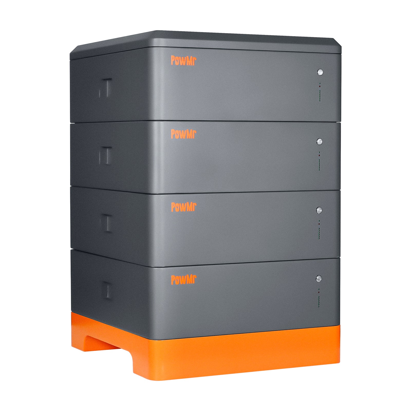 Stapelbarer LiFePO4-Akku mit 400 Ah und 51,2 V