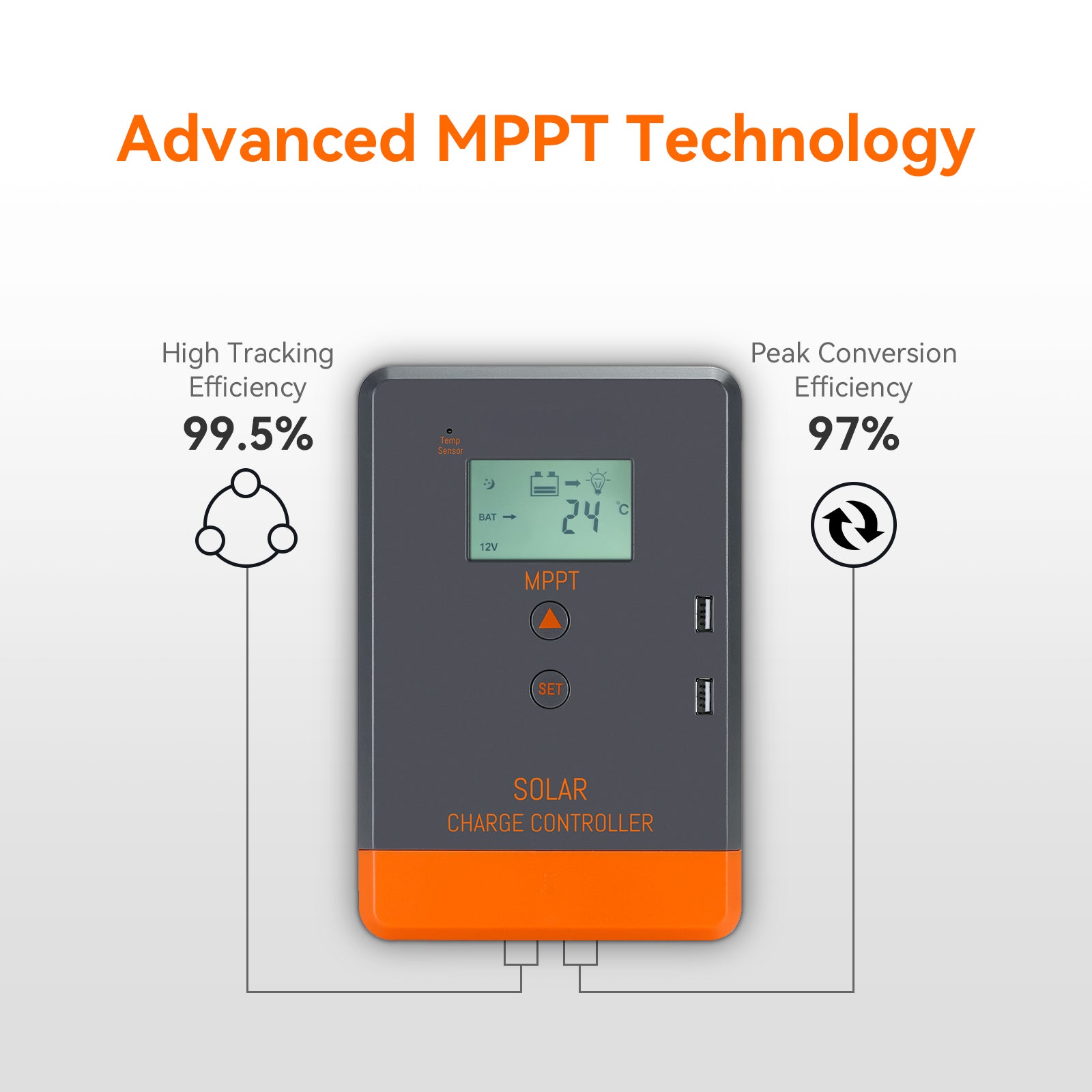 MPPT solar chaarge controller POW-KEEPER