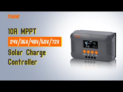 10A 24V 36V 48V 60V 72V MPPT Solar Charge Controller
