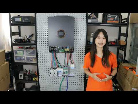 how to install and setup Pow Sunsmart10k solar inverter