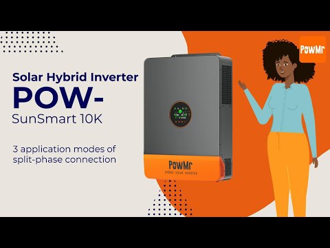 SunSmart 10K Split Phase Application Modes - 3 Modes Explained