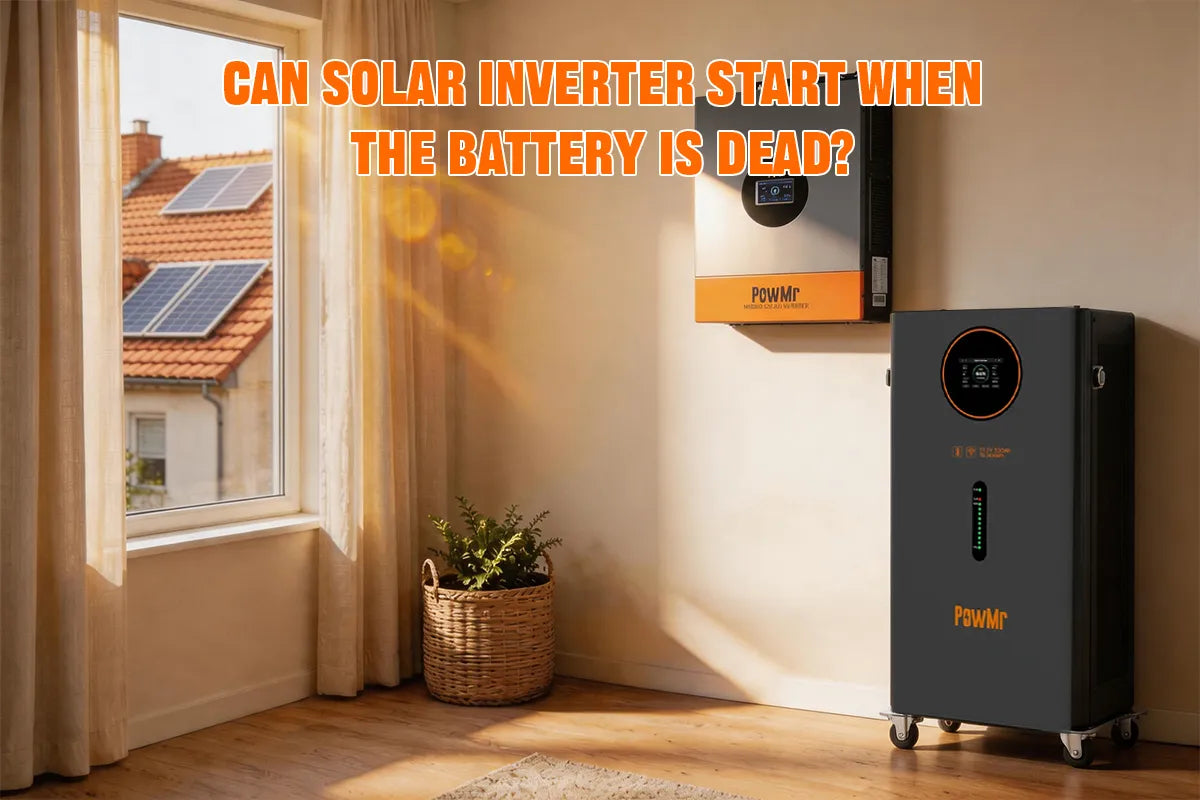 Can Solar Inverter Start When the Battery Is Dead?