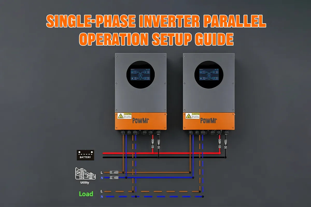 Single-phase Inverter Parallel Operation Setup Guide