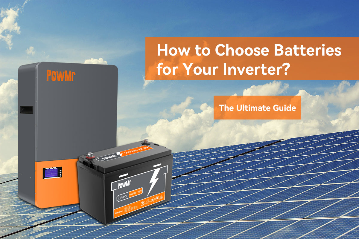 Solar batteries for inverters