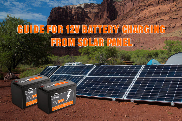 Guía para cargar una batería de 12 V desde un panel solar – PowMr