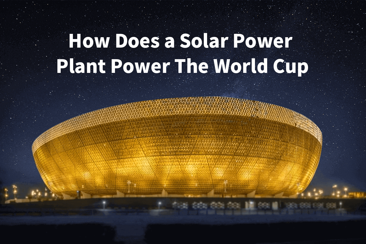 how does a solar power plant work