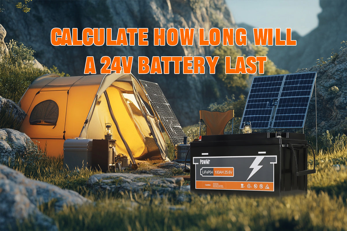 How long will a 24v battery last