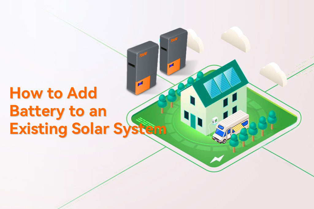 how to add battery to an existing solar system