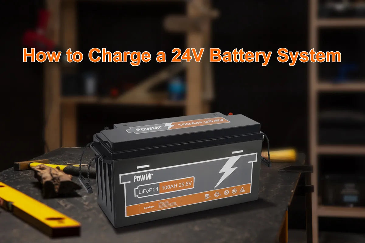 How to Charge a 24V Battery System – PowMr