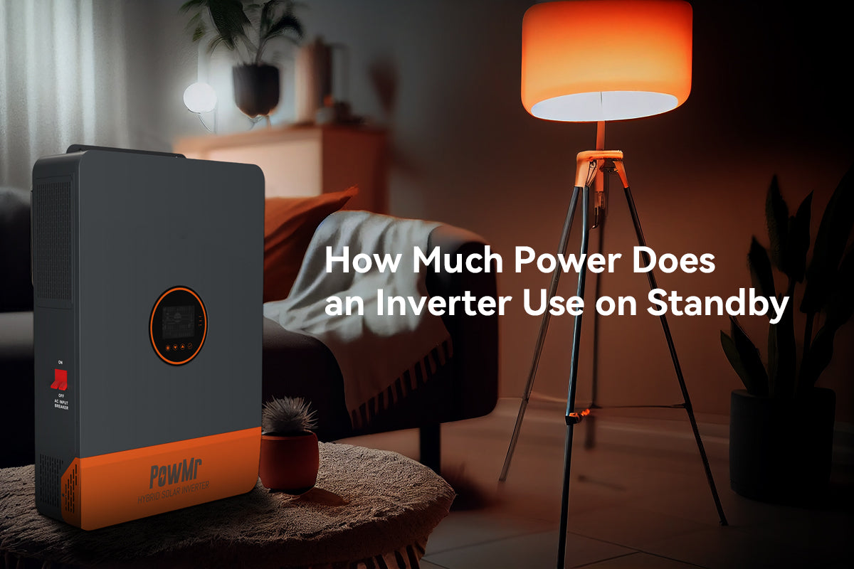 how much power does an inverter draw with no load