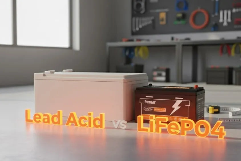 Lead Acid vs LiFePO4 Battery - Comparative Analysis