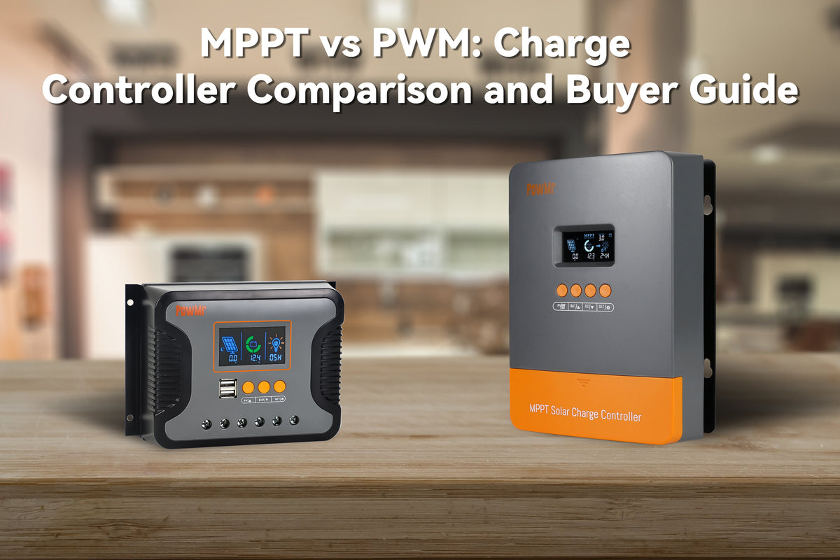 MPPT Vs PWM Solar Charge Controller Which Is Better PowMr 