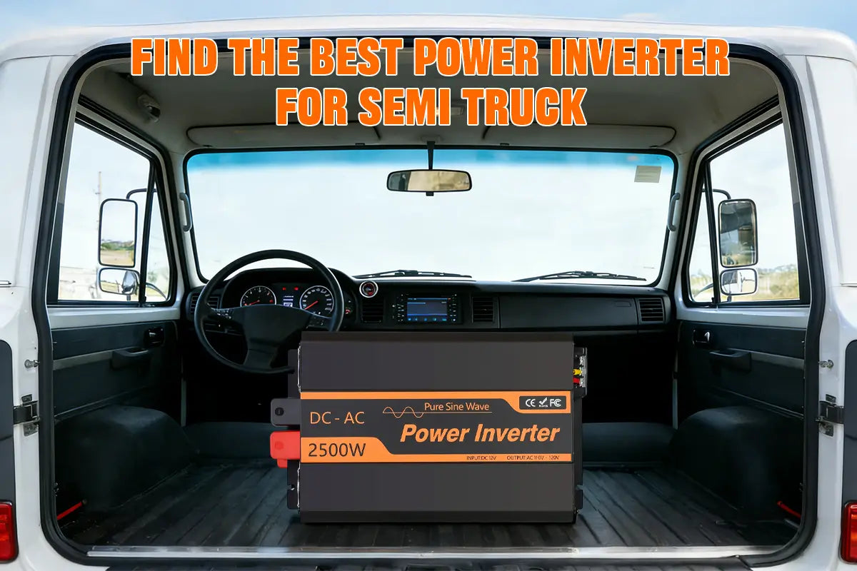 Guide to power inverter for semi truck