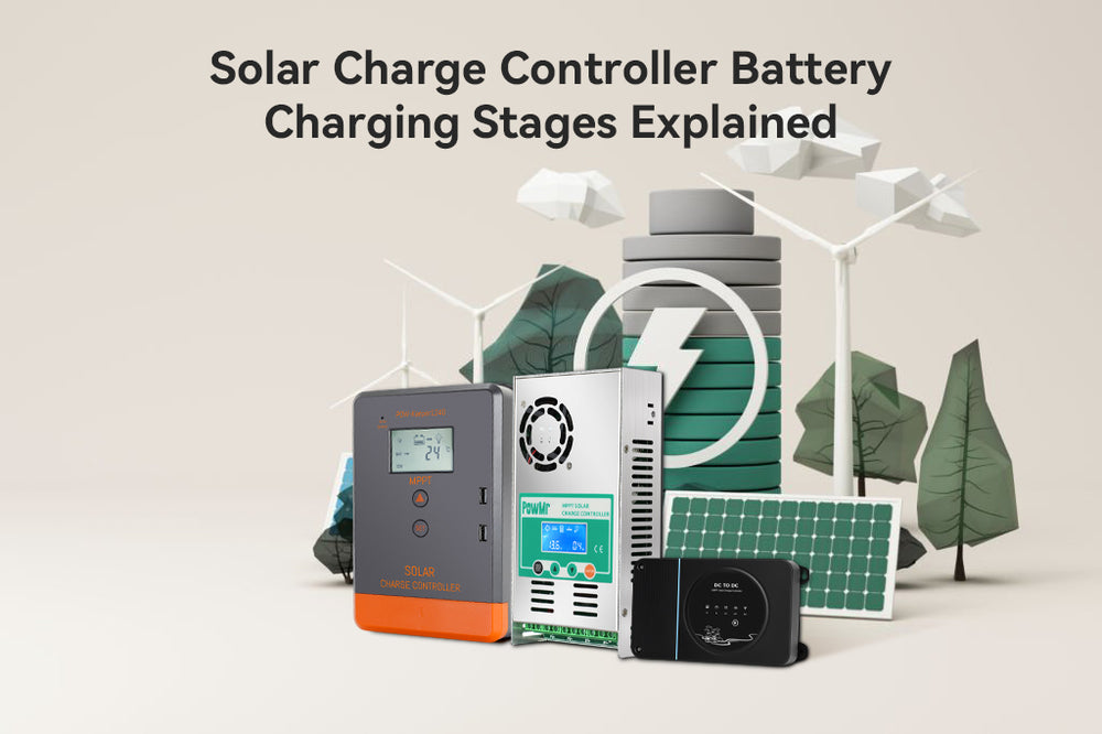 Battery Charging Stages of Solar Charge Controller PowMr