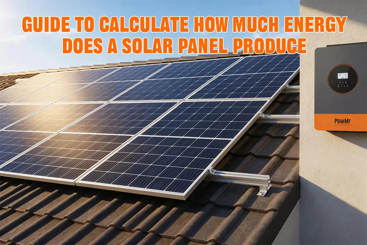 Calculate solar panel kwh production