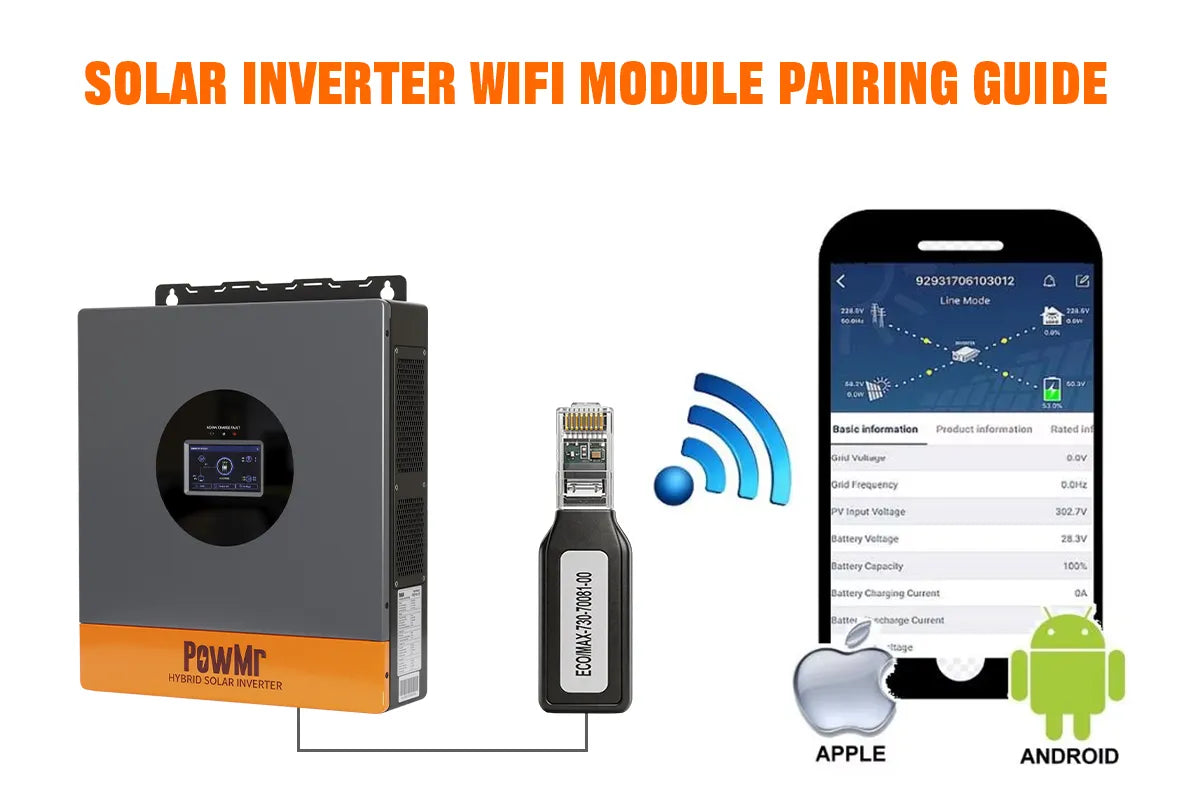 solar inverter connect wifi moeule