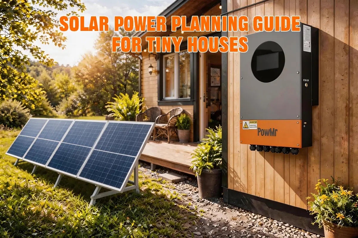 Solar Power Planning Guide for Tiny Houses – PowMr
