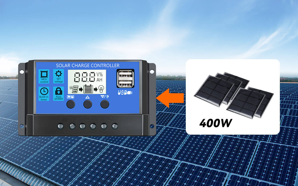 What Size Charge Controller for 400w Solar Panel?