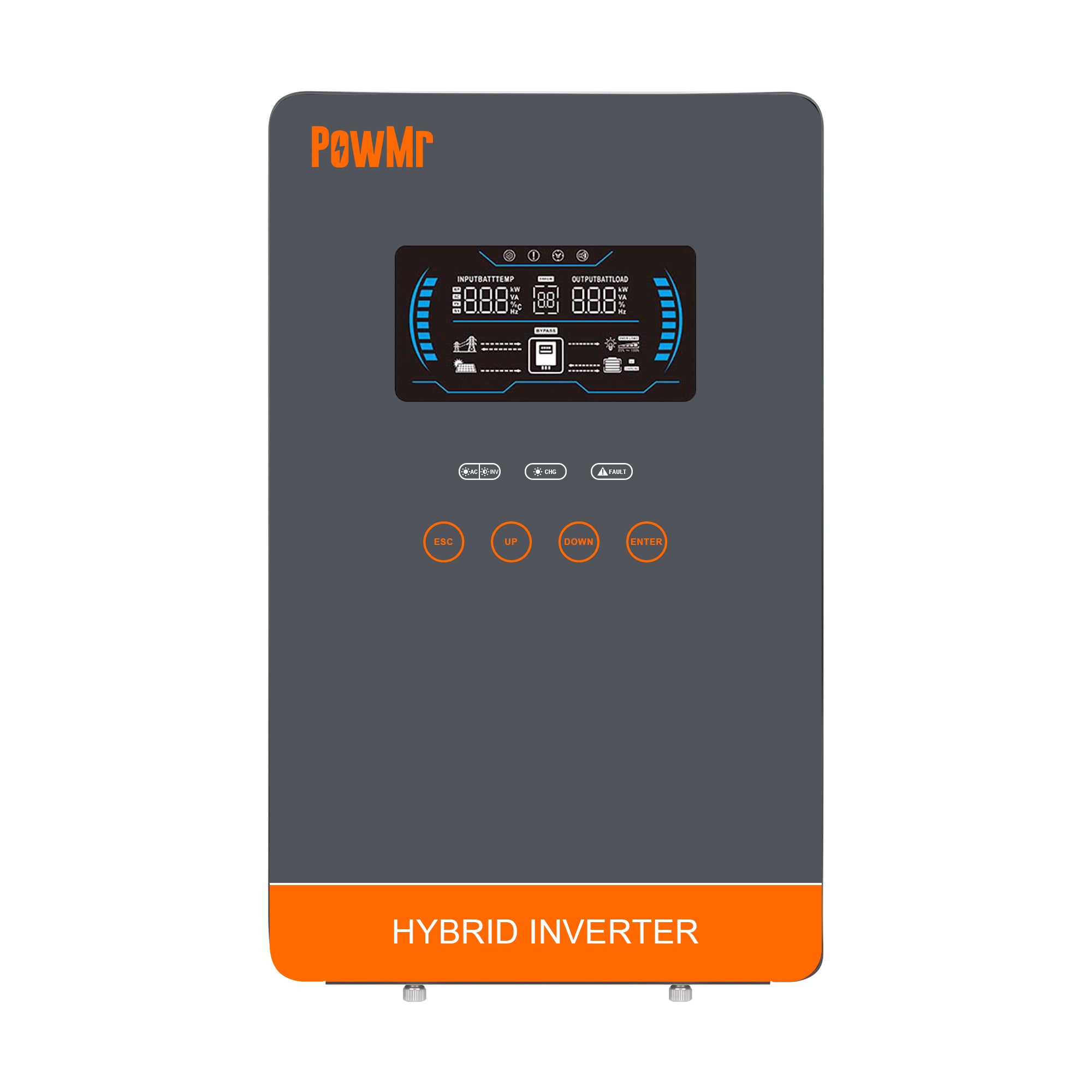 Inversor Cargador Todo en Uno 4000W 110Vac 24Vdc