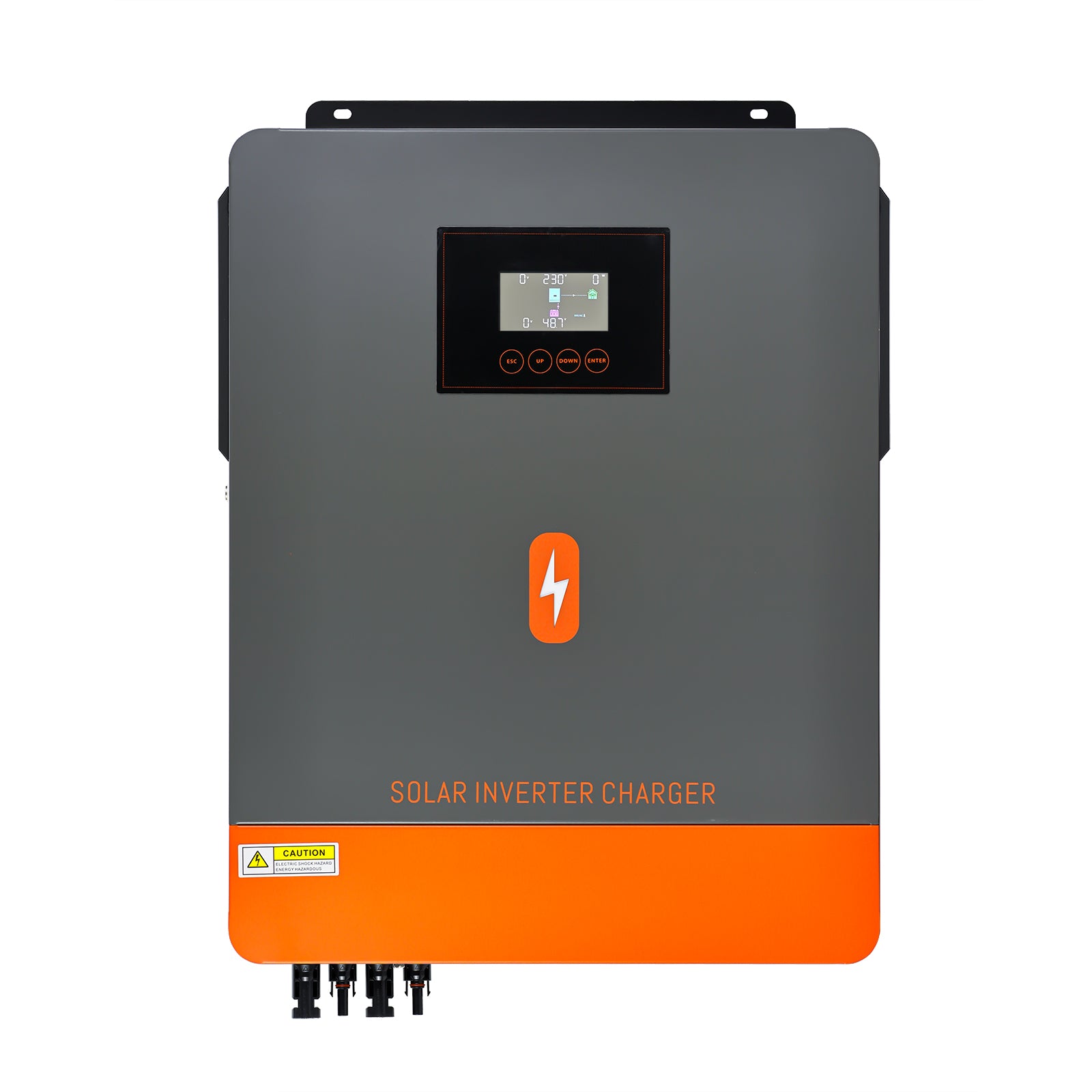 Off-grid system with a 20kWh battery and hybrid inverter in the 