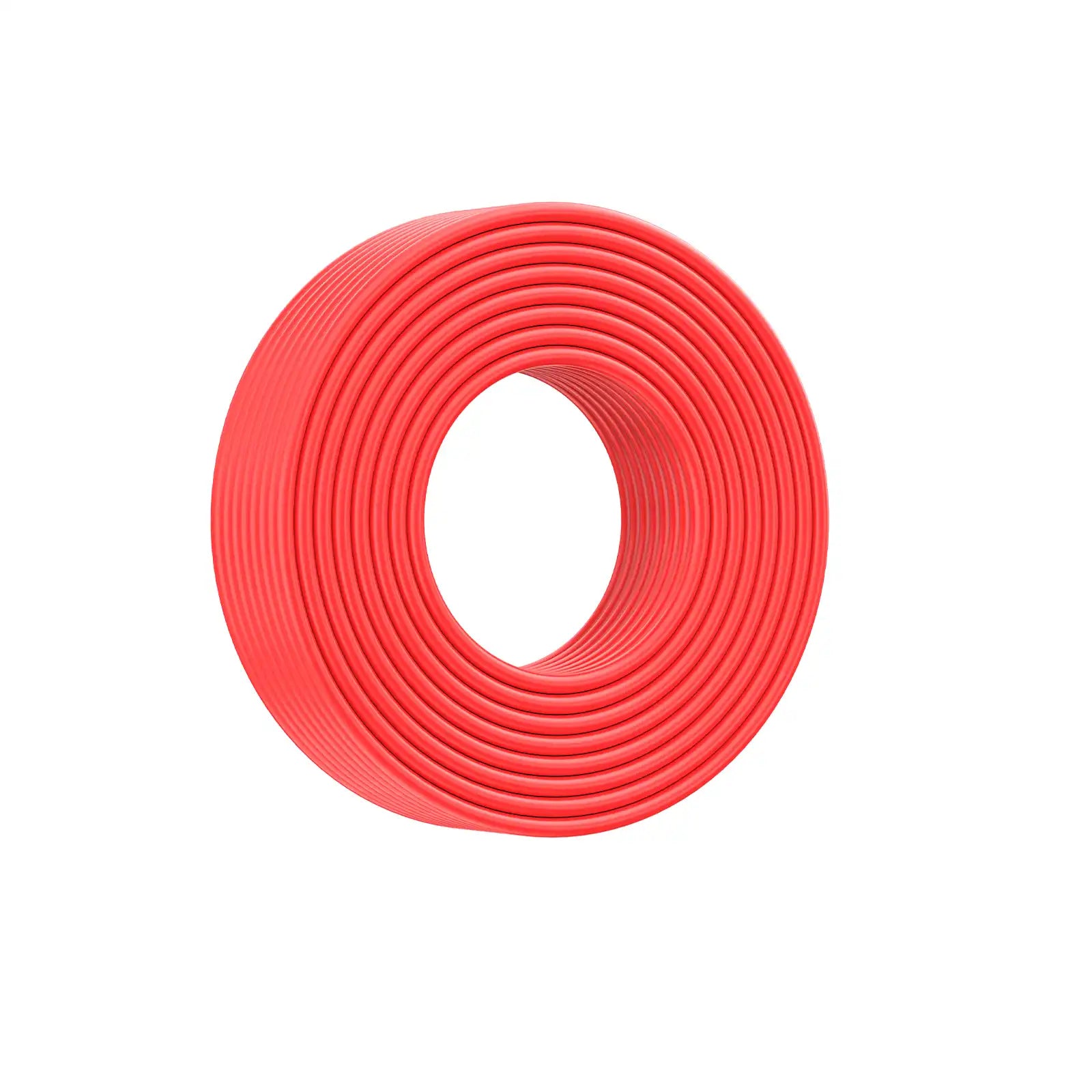 100M 6mm² Schwarz-Rot PV-Kabel 10AWG TUV-geprüft