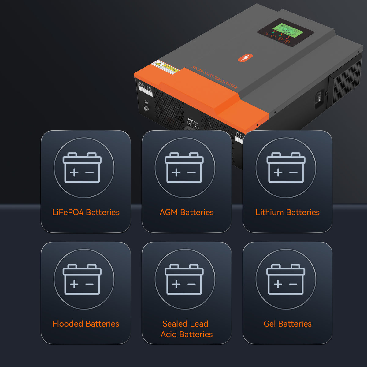 PowMr 3KW Off Grid Inverter All in One Inverter Charger | LK TRONICS ...