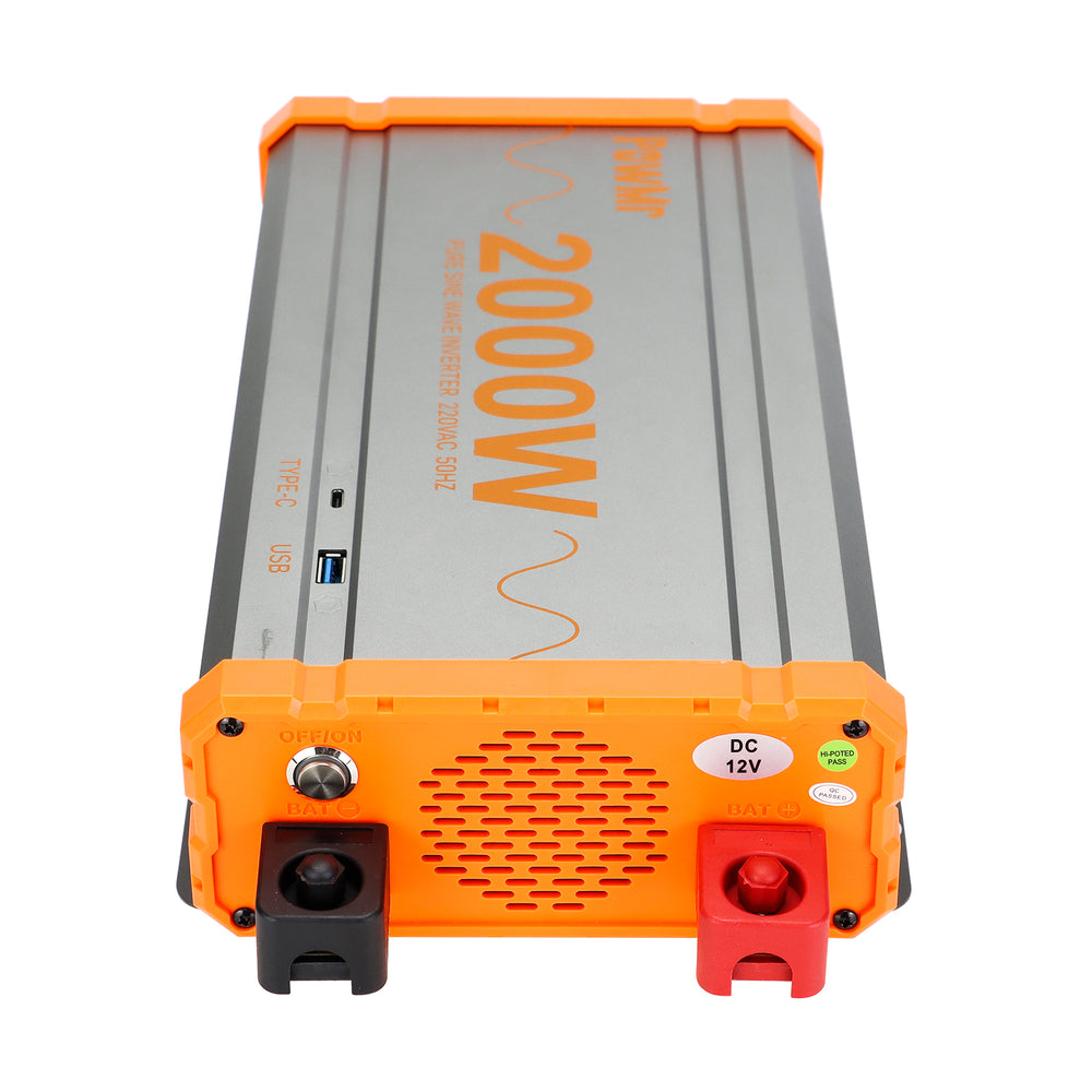 2000W DC 24V AC 220V EU Power Inverter PowMr