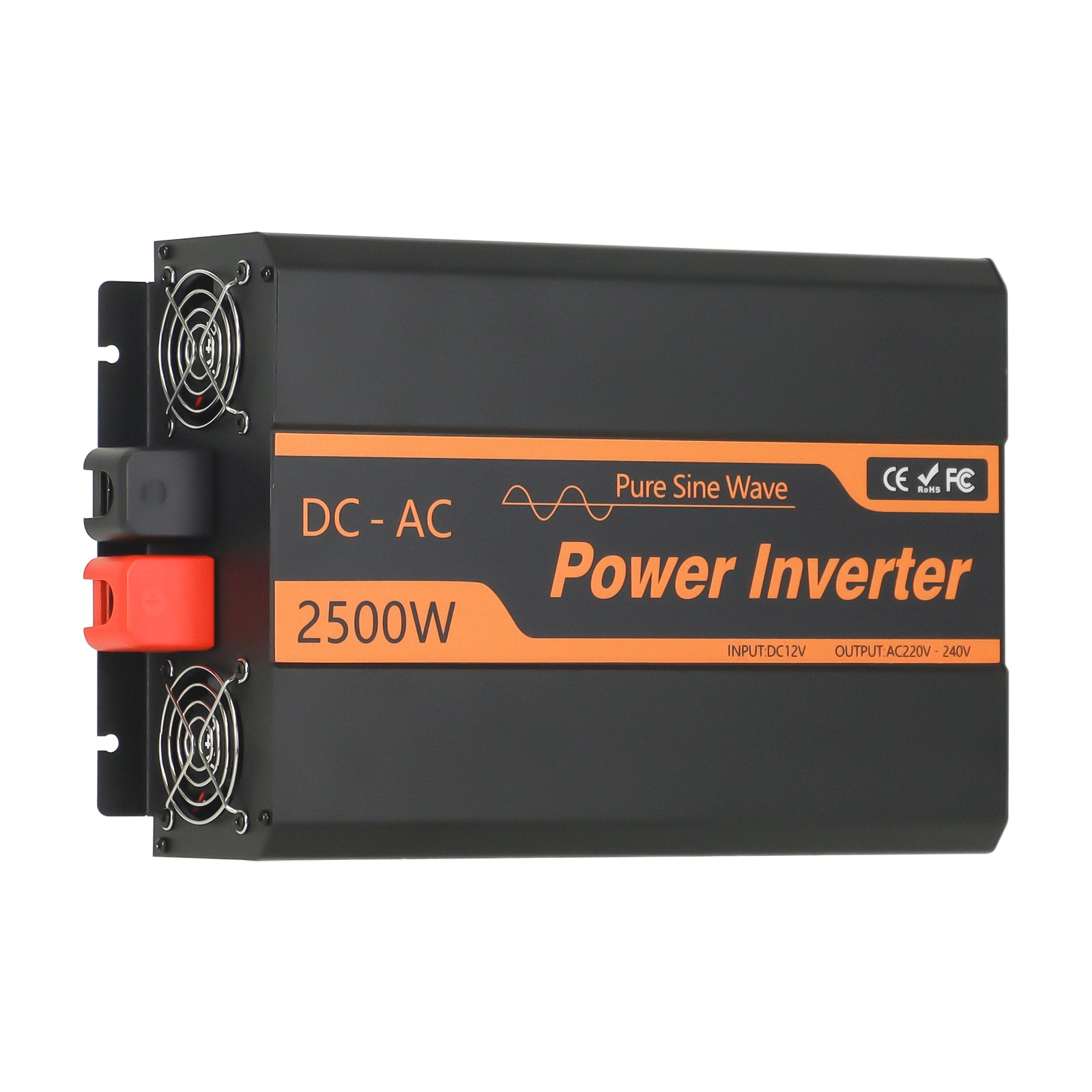 2500W DC 12V AC 220V EU Power Inverter