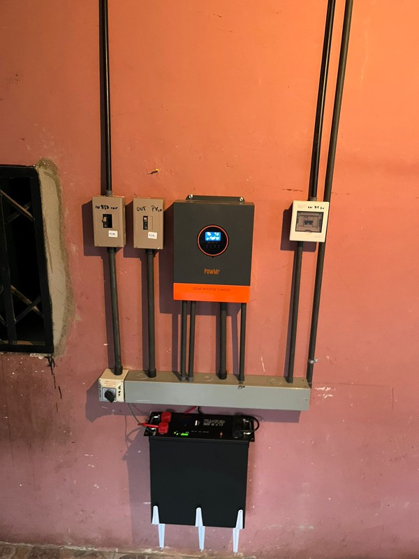 5kw solar inverter with 5kwh battery in Nicaragua