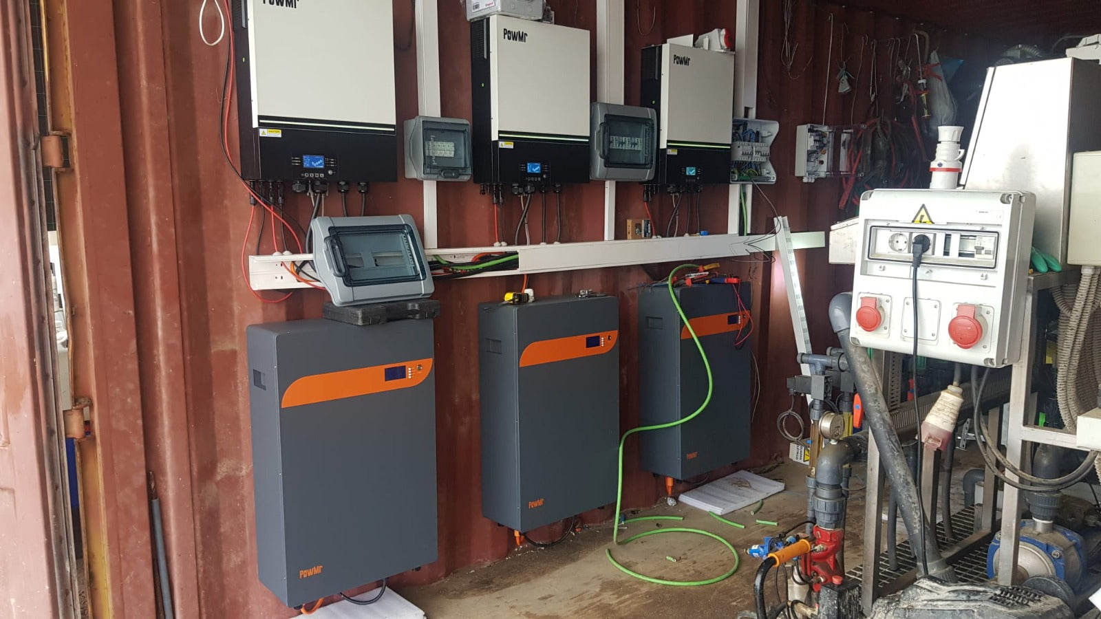 24kw solar panel system with 30kwh energy storage